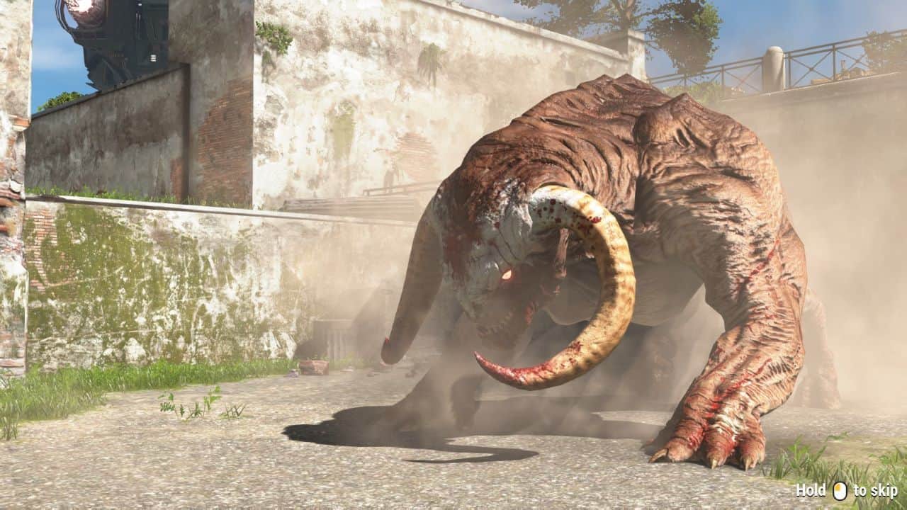 The Bull Monster in Serious Sam 4